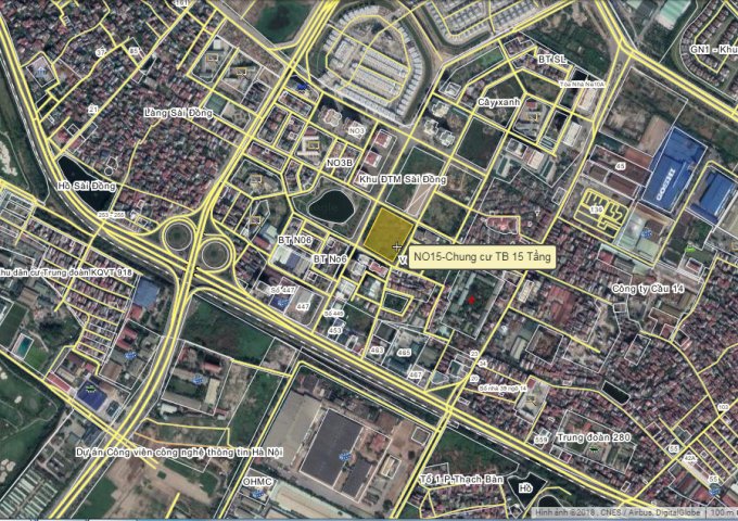 Mở bán căn hộ chung cư No15 sài đồng, Vị trí vàng Long Biên giá từ 19 triệu/m2 căn 2 - 3 ngủ