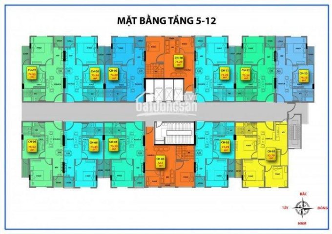 Bán căn hộ chung cư tại Dự án Chung cư 536A Minh Khai, HBT ,54M2-73M2-94M2 giá 24.5 Triệu/m²
