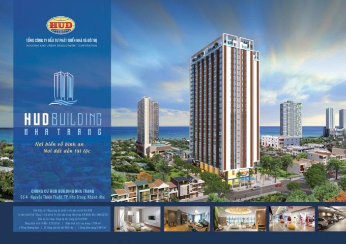 Bán căn hộ chung cư căn 01 đẹp nhất dụ án tại HUD Building Nha Trang, Nha Trang,  diện tích 88m2 giá 3.2 Tỷ