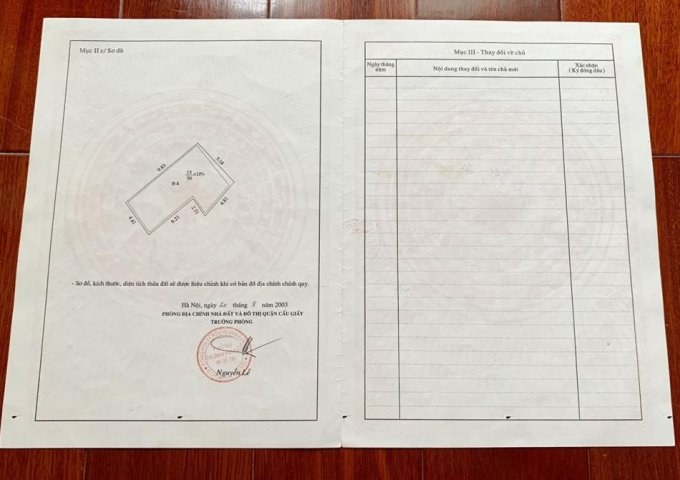 Cần bán nhà tại 98 Võ Chí Công, diện tích 56m2, nhà 3 tầng