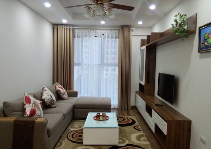 Cho thuê căn hộ chung cư Eurowindow 27 Trần Duy Hưng 98m2, 2PN, đủ nội thất
