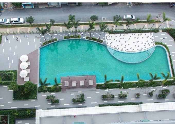 Cho thuê căn hộ 2PN view hồ bơi Opal Garden ngay Phạm Văn Đồng