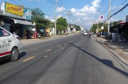 Bán đất mặt tiền đường Sông Lu- Hòa Phú-Củ Chi, Đường nhựa 15m,SHR 