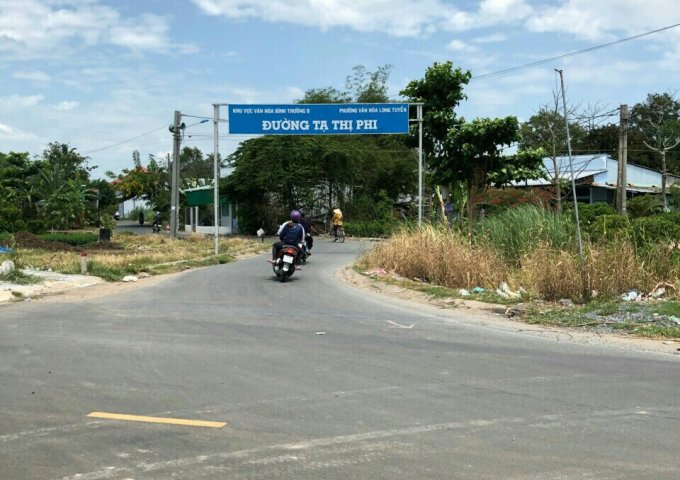 Bán nền mặt tiền đường Tạ Thị Phi, phường Long Tuyền, quận Bình Thủy 