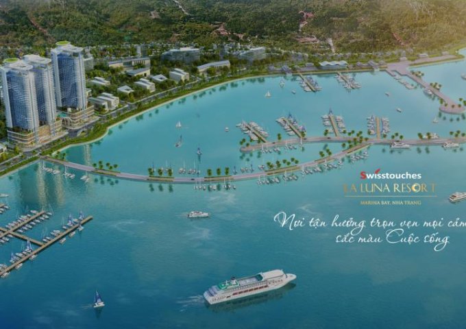 Căn hộ Condotel Laluna Nha Trang - 92% view biển - bến du thuyền đầu tiên tại VN. LH: 079.377.3757