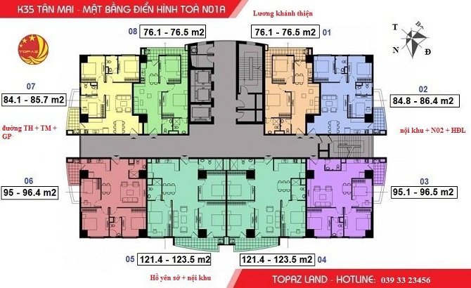 Cần bán căn hộ tại dự án K35 Tân Mai – vị trí vàng đắc địa - 0393323456