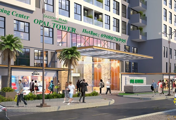 Bán căn hộ 2 PN Opal Tower (Saigon Pearl) Nguyễn Hữu Cảnh, Bình Thạnh, giá gốc chủ đầu tư