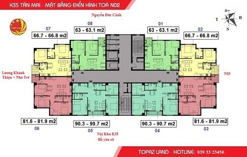 Cần bán căn hộ tại dự án K35 Tân Mai, vị trí vàng đắc địa, 0393323456