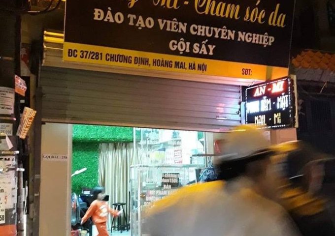 Sang nhượng  cửa hàng nails mi spa gội đầu  tại Đường Trương Định, Hoàng Mai,  Hà Nội giá 3.5 Triệu/tháng 