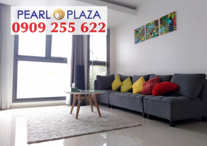 PKD Pearl Plaza_cần cho thuê gấp căn hộ 1PN Pearl Plaza, diện tích 56m2 giá rẻ nhất dự án. LH Hotline PKD 0909 255 622