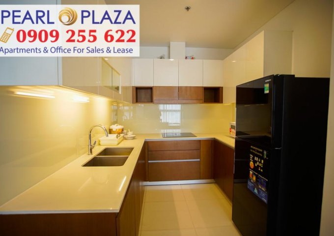 PKD Pearl Plaza_cần cho thuê gấp căn hộ 1PN Pearl Plaza, diện tích 56m2 giá rẻ nhất dự án. LH Hotline PKD 0909 255 622