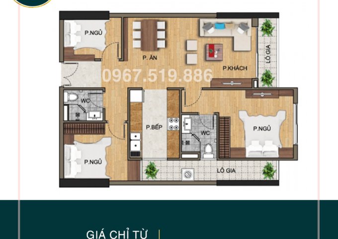 Bán căn hộ chung cư tại Dự án TSG Lotus Sài Đồng, Long Biên, Hà Nội - Giá ưu đãi