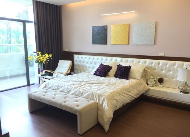 Cho thuê căn hộ cao cấp tại chung cư Artex Building 172 Ngọc Khánh, 120m2, 3PN, đủ đồ 