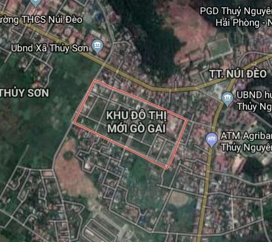 Bán gấp lô đất cực đẹp tại khu Gò Gai Núi Đèo Thủy Nguyên Hải Phòng