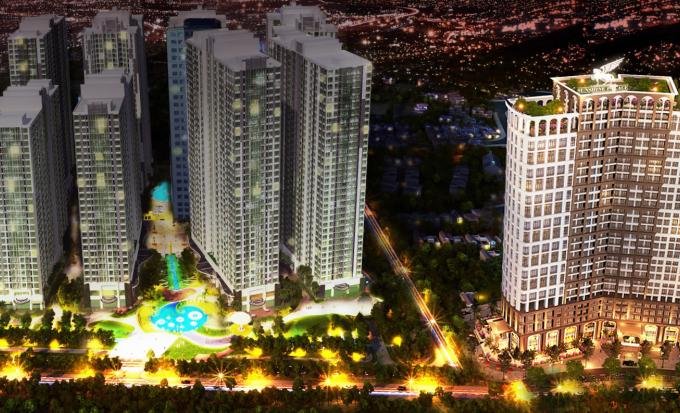 Mở bán chung cư cao cấp Sunshine Palace Hoàng Mai, Hà Nội, giá 28.5 triệu/m2, căn 2 - 3 PN