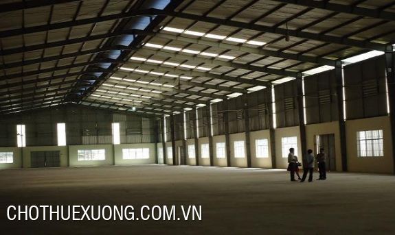 Cho thuê nhà xưởng tại Khu công nghiệp Đình Trám Bắc Giang DT 7515m2 giá tốt 
