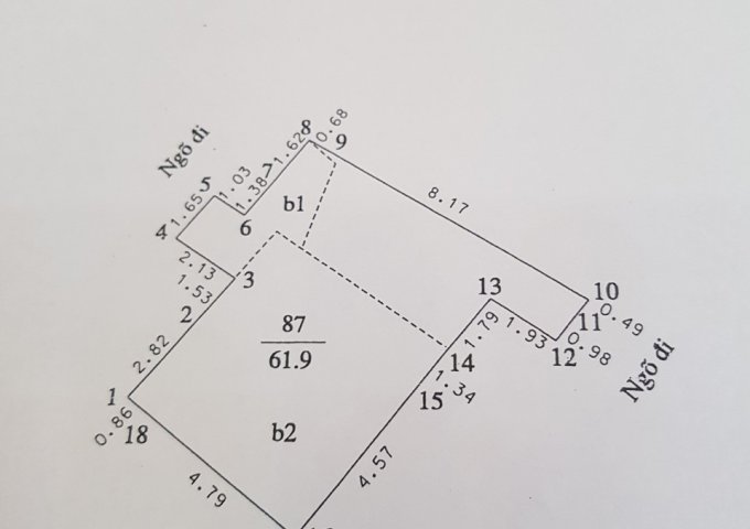 Bán nhà số 67 ngõ 96 Đê La Thành nhỏ, Đống Đa, Hà Nội