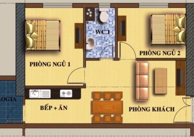 Chỉ với hơn 800tr sở hữu căn 2PN chung cư Ngọc Hồi, Hoàng Mai (cạnh BX Nước Ngầm). LH: 0984022777