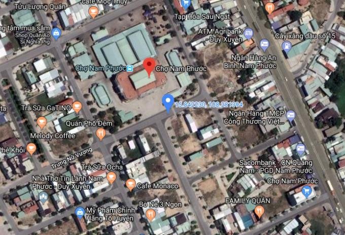 Bán đất khu phố chợ  Nam Phước, Duy Xuyên, Quảng Nam diện tích 136m2 giá 2.25 Tỷ