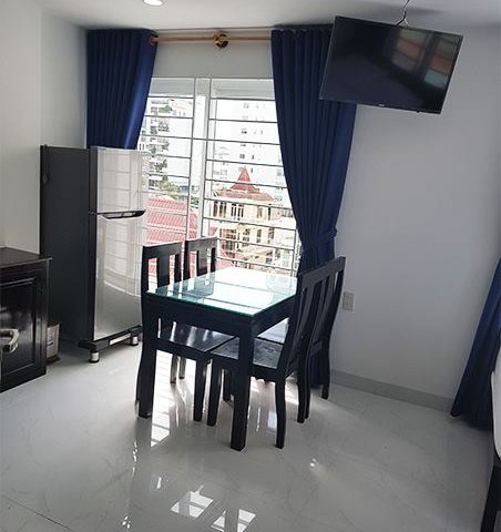 4-	Cho thuê ngay trong dịp tết căn hộ mới hoàn thiện tại phố tây 111/5 Hùng Vương,Nha Trang