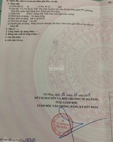 Bán đất tại Đường Trà Khê 9, Ngũ Hành Sơn,  Đà Nẵng diện tích 105m2  giá 3 Tỷ