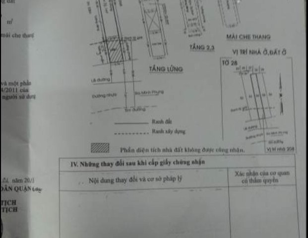 CHÍNH CHỦ CẦN BÁN GẤP NHÀ 3 TẦNG MẶT TIỀN SỐ 208- ĐƯỜNG HẬU GIANG A- PHƯỜNG 9-QUẬN 6- TP HỒ CHÍ MINH