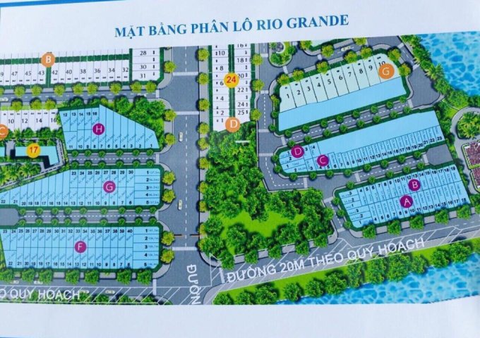 Bán đất nền Centana - Rio Grande đường Trường Lưu, P. Long Trường, quận 9, DT: 55m2, giá 2,6 tỷ