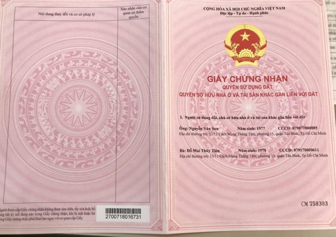 Bán nhà riêng  39/14 Đường Hoàng Bật Đạt, Tân Bình, Hồ Chí Minh diện tích 230m2 giá 18 Tỷ