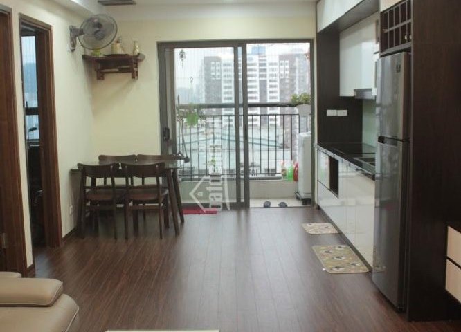 Handi Resco Lê Văn Lương cho thuê căn hộ chung cư 2P ngủ đầy đủ nội thất vào ở ngay.
