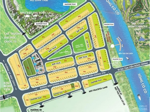Bán nhanh giá đầu tư đất hot dự án Green City, đường 33m, 164,5m2, giá 28,5tr/m2