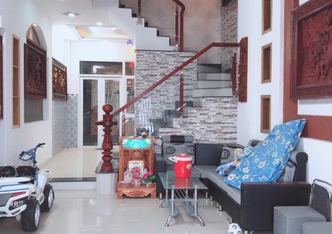 Bán nhà hẻm 67/43 Đào Tông Nguyên, Nhà Bè, DT 4m x 12,5m. 2 lầu 4PM, Giá 3.75 tỷ