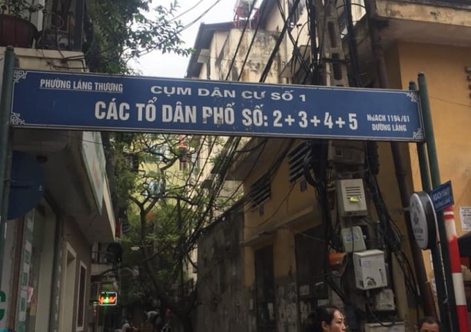 Bán nhà tầng 1, tập thể Viện Khoa học Giao thông Vận tải, ngõ 1194 Láng, diện tích 52m2