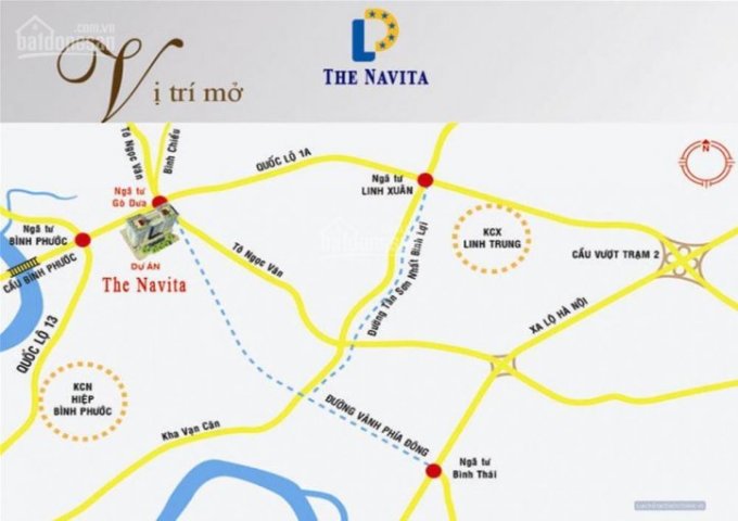 Bán căn hộ The Navita tại trung tâm Thủ Đức đã có sổ hồng 86m2 (2PN,2WC) giá 1tỷ8