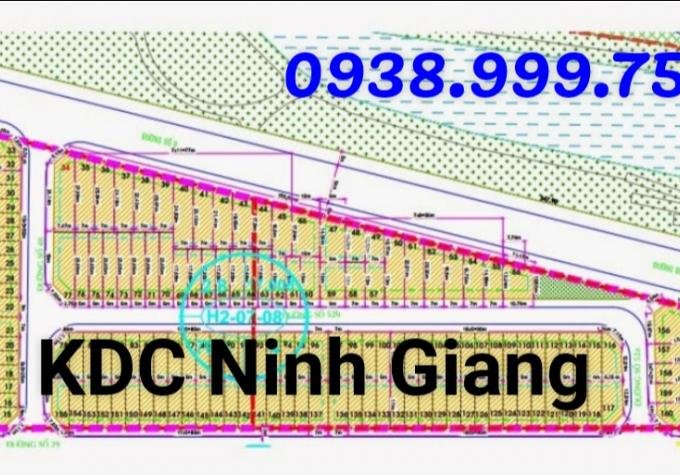 Bán GẤP lô đất 7x22m, MT đường chính 24m, KDC Ninh Giang quận 2. Sổ hồng riêng cá nhân