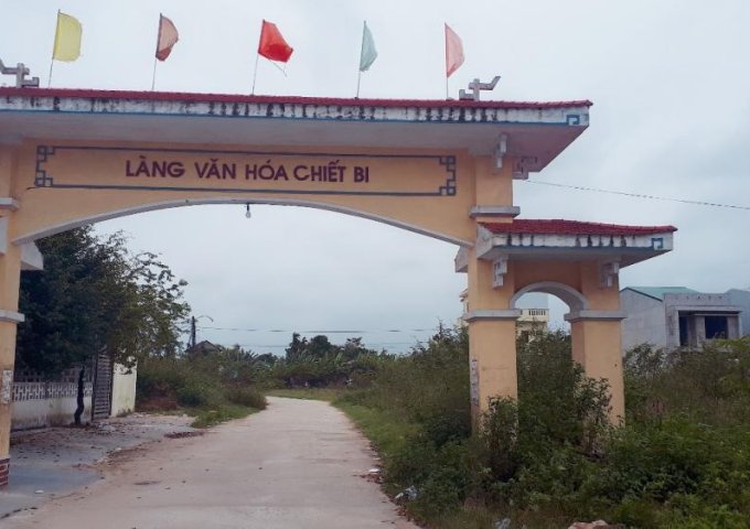 Bán đất KQH Chiết Bi khổ 135m2, đường quy hoạch 11m5, hướng Đông Nam