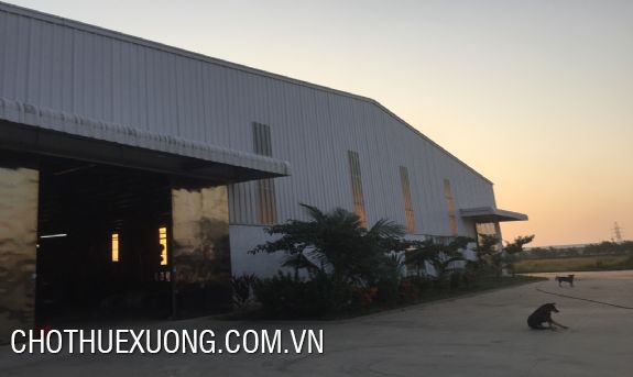 Cho thuê nhà xưởng mới tại Khu công nghiệp Trung hà Tam Nông Phú Thọ DT 1510m2 giá rẻ 
