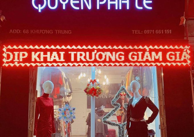 Nhượng GẤP cửa hàng tại số 68 Khương Trung, Thanh Xuân, 0971661151