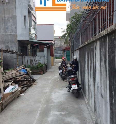 Bán lô đất tổ 23 Vĩnh Niệm ( ngõ 17 Khúc Thừa Dụ), Lê  Chân, Hải Phòng