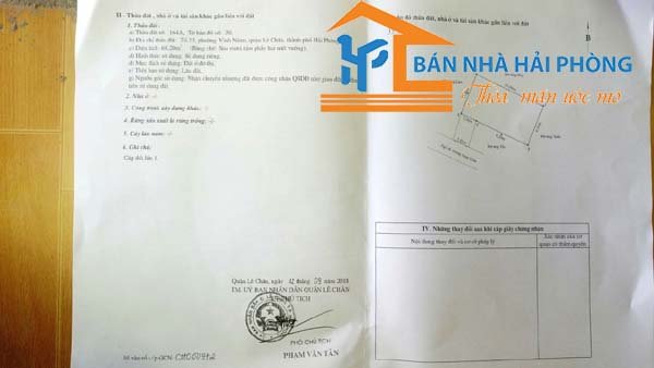 Bán lô đất tổ 23 Vĩnh Niệm ( ngõ 17 Khúc Thừa Dụ), Lê  Chân, Hải Phòng