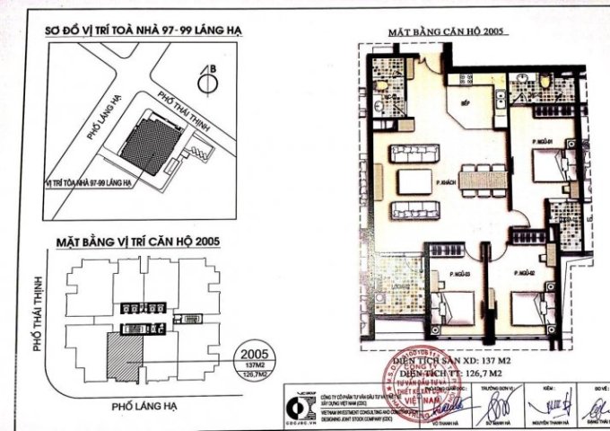 Những điểm nội bât chung cư Petrowaco 97-99 Láng Hạ, Đống Đa, chung cư 97 Láng Hạ giá gốc từ 36.5tr/m2
