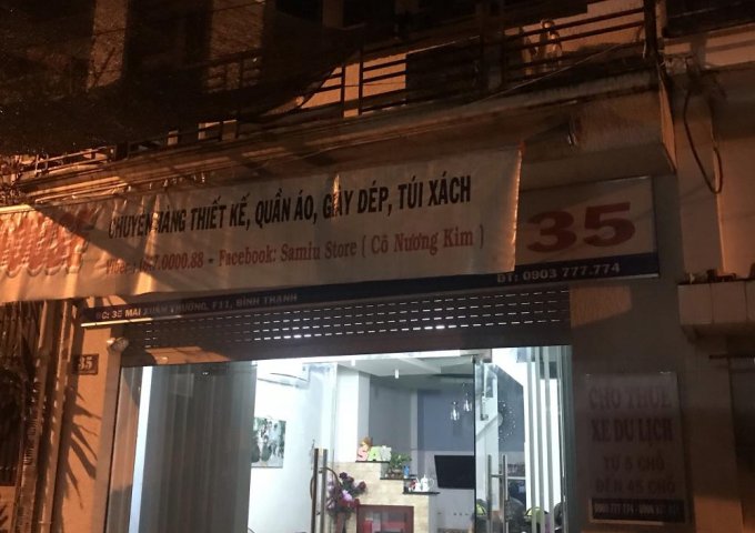 BÁN NHÀ MTKD 35 Mai Xuân Thưởng P11 Bình Thạnh