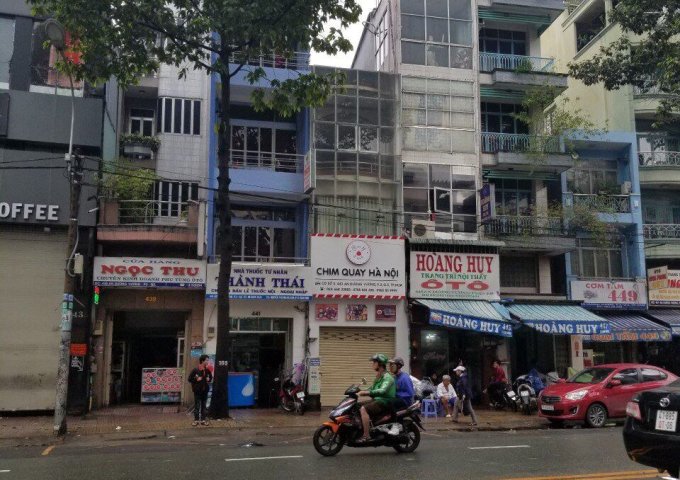 Bán nhà phố Lý Thường Kiệt, P7, Q10 (6.5mx23m) DTCN: 137m2, GPXD: Hầm 8 lầu. Giá: 39 tỷ