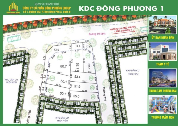 Bán đất tại Phường Long Phước, Quận 9,  Hồ Chí Minh diện tích 51m2  giá 1.9 Tỷ