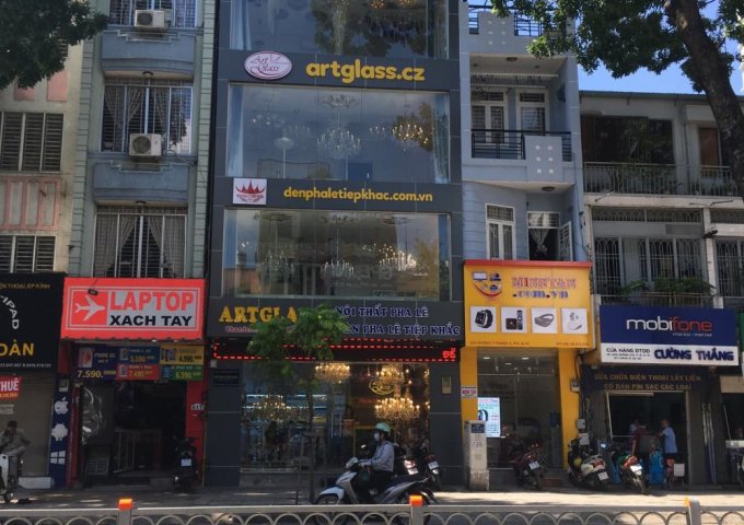 Cho thuê Nhà MT 143-145 Phan Xích Long, P7, Phú Nhuận ngang 8 x16m, trệt, 5 lầu. Gía 273 triệu/th