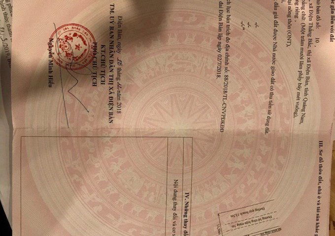 Mở bán khu dân cư garden house bồ mưng 3, điện thắng bắc, điện bàn, quảng nam giá rẻ nhất khu vực.