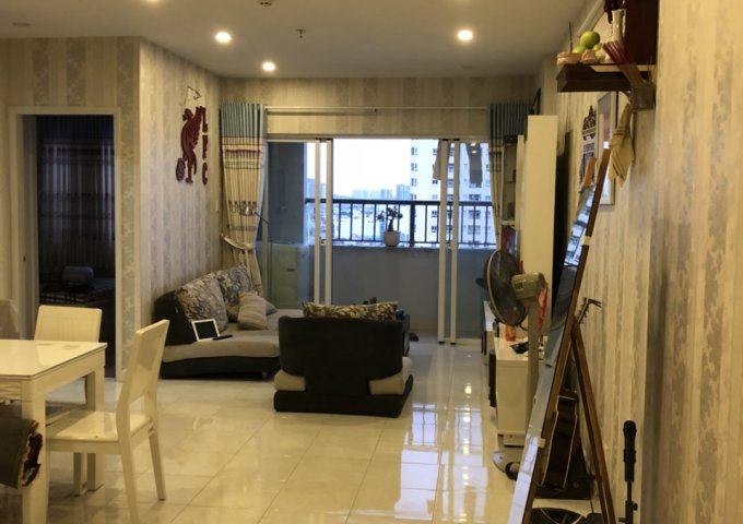 Cho thuê căn hộ Phú Thạnh, DT 82m2, 2PN, đầy đủ nội thất, giá 9tr/th, LH 0932044599