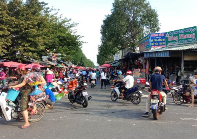 Lô góc 2 mặt tiền khu dinh doanh chợ giáp Thành phố Thủ Dầu Một Bình Dương
