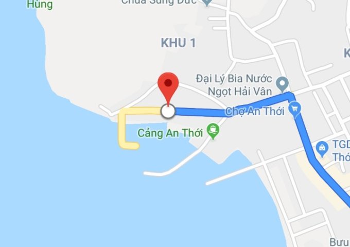 Bán 1000m2 Đất Phú Quốc - View Nhìn Cáp Treo Biển Tuyệt Đẹp. Thích Hợp Đầu Tư Kinh Doanh