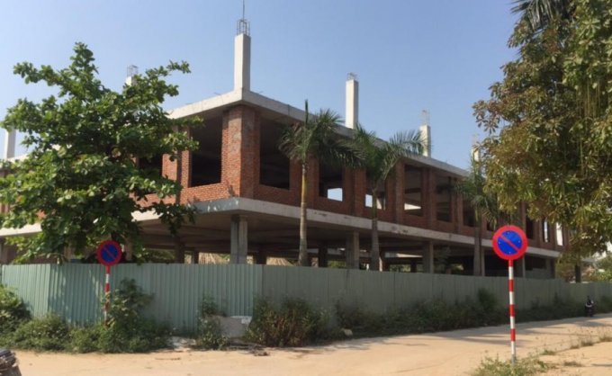 Bán lô 3MT đường 2/9 khu Bắc Tượng Đài, DT 1218.4m2, có nhà hàng đang xây dựng