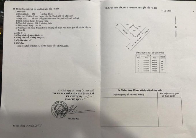 Bán lô đất góc rất đẹp khu Cafe OMELY, Đào Tông Nguyên, Nhà Bè - 3.2 tỷ 